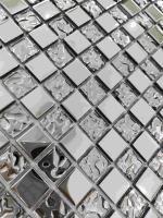 Ceramic Crystal Glass Mosaic Tile for Bathroom Wall Decor