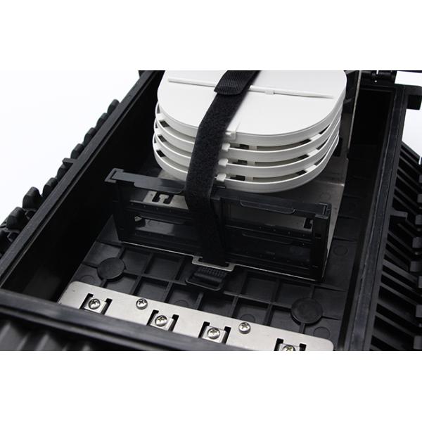 Fiber Optic Closure FTTH Wall Mount Fiber Distribution Box Splice / Splitter Closure 2 Ports Plastic