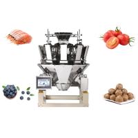 Peseur de Multihead de 10 têtes 300g 500g pour des fruits de mer de myrtille de fruits