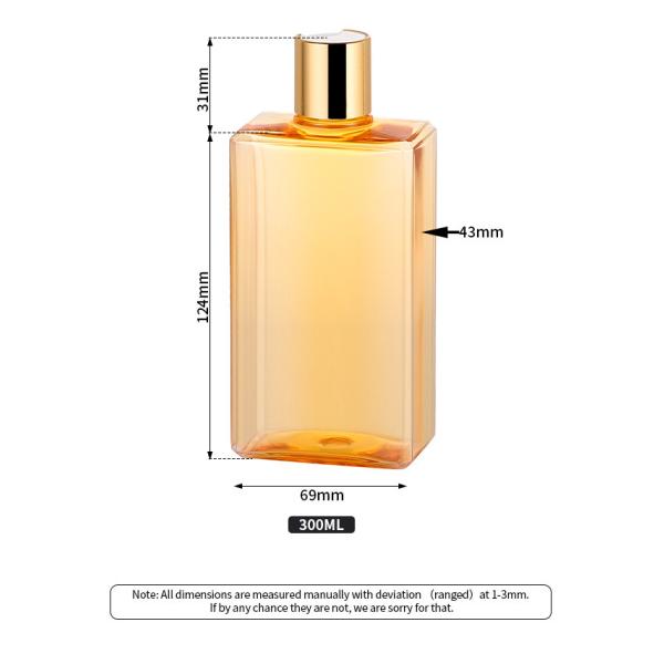 Бутылка крышки диска ODM, пластиковая выжимка 300ML разливает по бутылкам для материала ЛЮБИМЦА лосьона