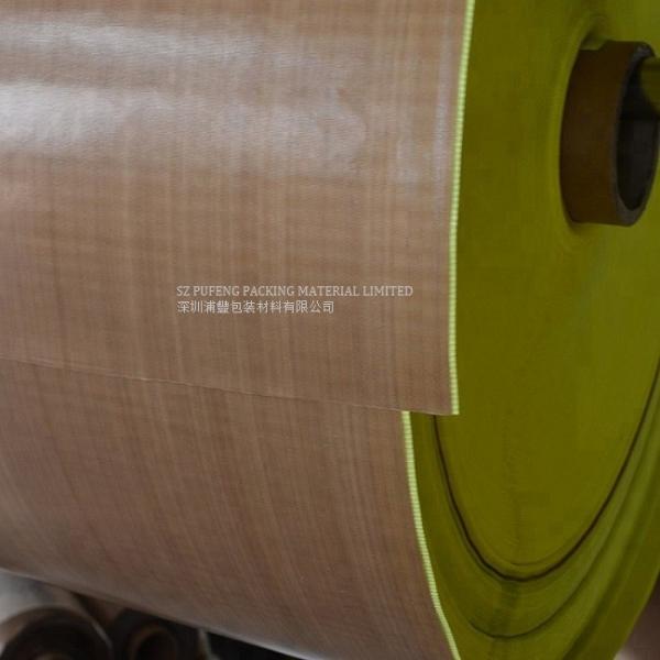 Лента 0.13mm высокотемпературной устойчивой собственной личности слипчивая PTFE Брауна