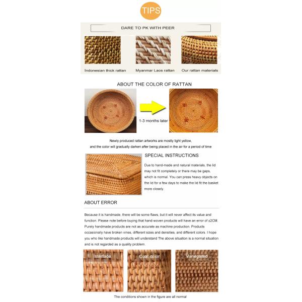 Практически портативная машинка соломы пляжа круглой сплетенная сумкой для женщин