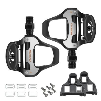 OLHAR KEO Pedals da bicicleta da estrada dos pedais da bicicleta de KOOTU 9/16 pedais de Clipless da bicicleta