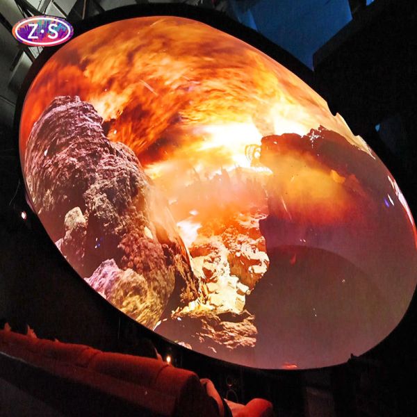 One Stop Solution Interactive Dome Projection System with Custom Dome Films