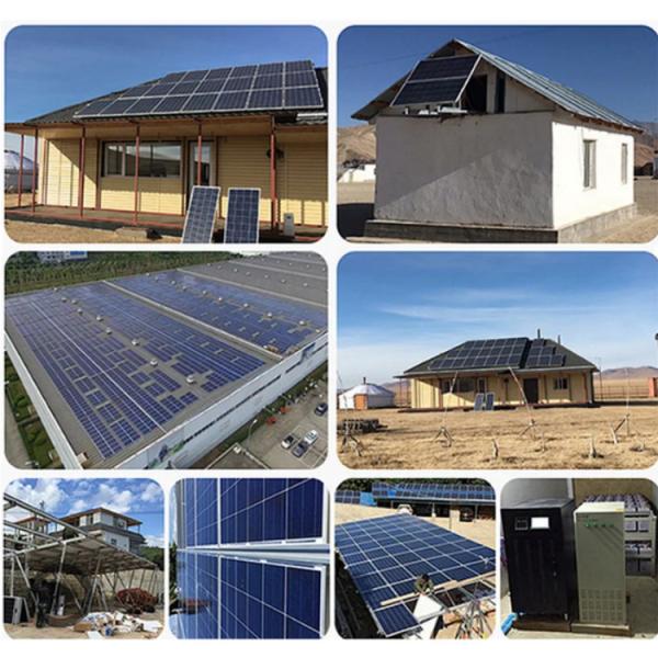 CE fora do painel solar solar Kit For Outdoor Camping de sistema 5000W da grade