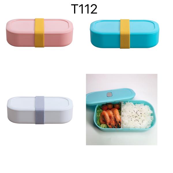 Go Outside 1-Layer Custom Logo Band Bento Box for Soup Fridge Microwave Safe BPA Free