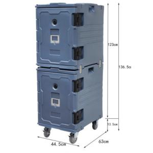 180L Camping Insulated Ultra Pan Carrier Hot Food Insulated Food Transport For Central Kitchens