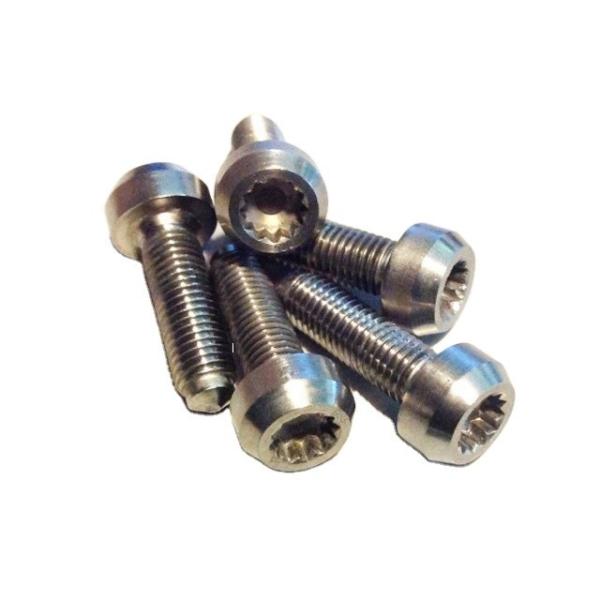 Facile à installer et durable M7 * 24 mm boulons de bord en titane pour finition