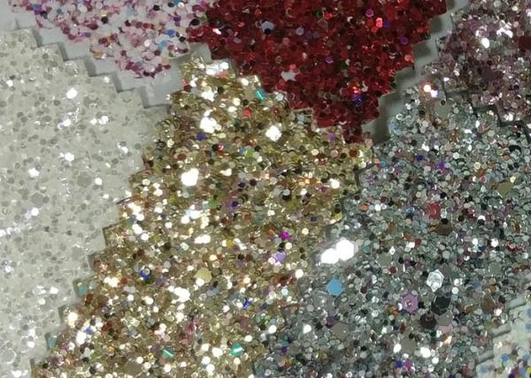 3D Chunky Glitter Cotton Fabric Decor KTV Textile Wallpaper Wall Cloth