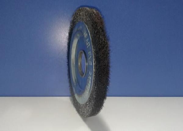 Stainless Steel Wire Wheel Brush Industrial Cleaning Brushes 10mm Thickness