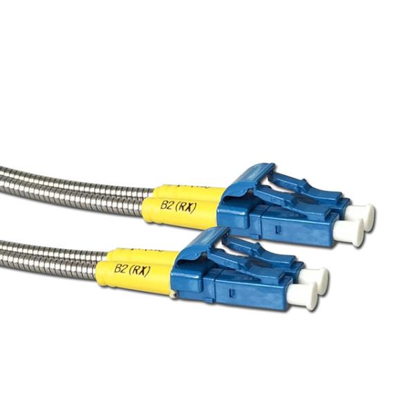 On Sales 40M DLC Multimode Outdoor Armour Optical fiber Protected Branch Patch Cable for 3G Base Station