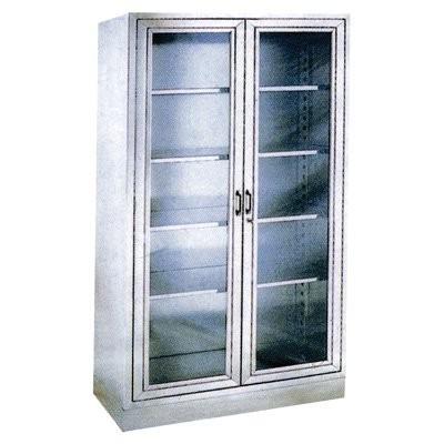 3 Shelves Metal Medical Cabinet Hospital Equipment Instrument ALS - CA003