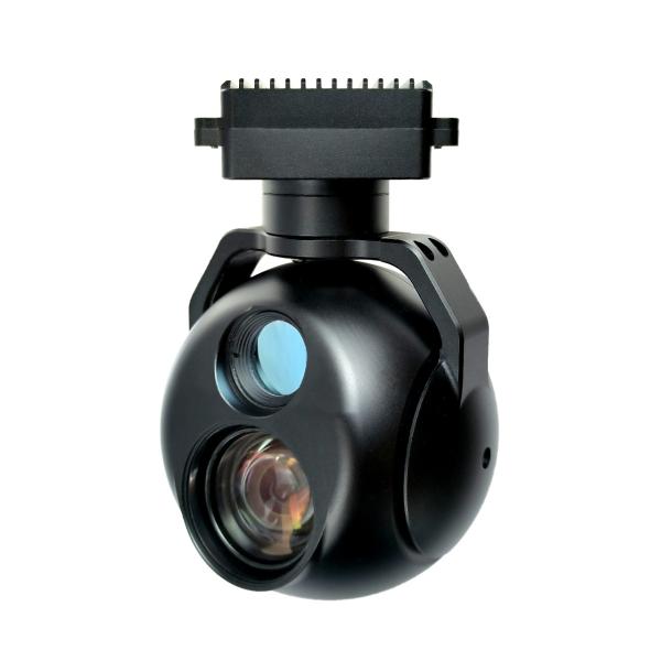 10x Optical Zoom 2-Axis Stabilized Gimbal Camera with 640×512 Thermal Imaging and IP Output