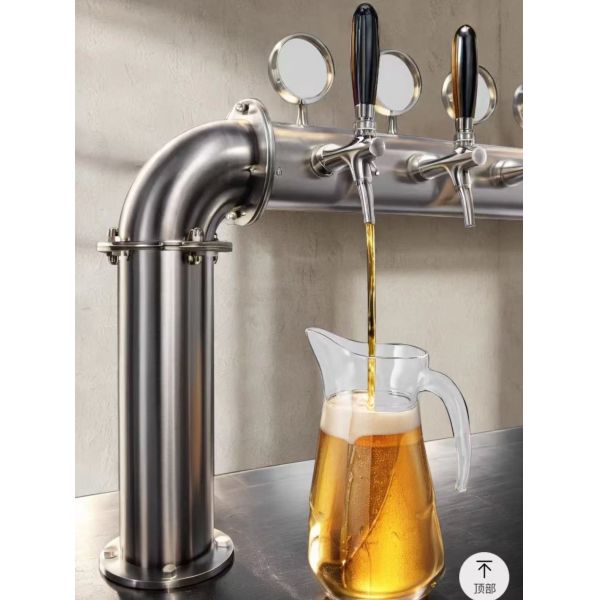 Stainless Kegerator Commercial Draft Beer Cooler Draft Beer Refrigerator