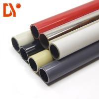 Talla 0,8 de encargo del moho de la tubería de acero revestida anti del PE - color de la marfil del grueso de 2.0m m