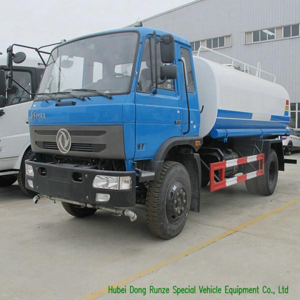 15000L Stainless Steel Potable Water Tank Truck With Water  Pump Sprinkler For  Water Delivery and Spray LHD/RHD