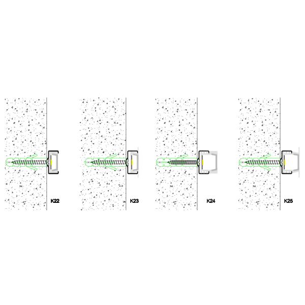 T8 закаляют утопленный ПК PMMA 6063 T5 профиля прокладки СИД алюминиевый