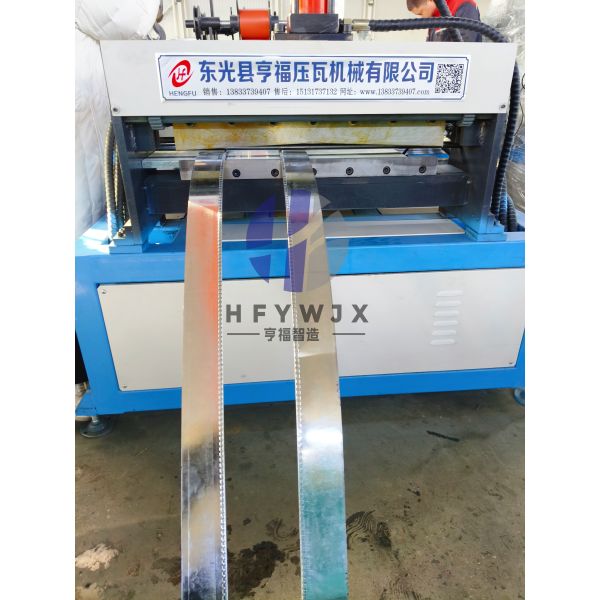 HVAC Ducts Flexible Connection Production Line High Speed PLC Controlled With 12 Stations