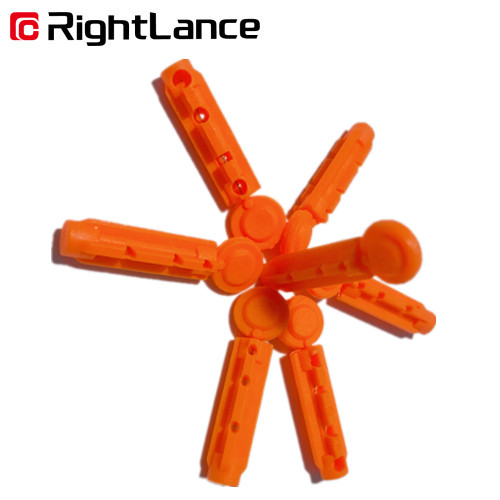 Activated Painfree 28G 0.37mm Medical Blood Lancets Disposable Stainless Steel Lancets