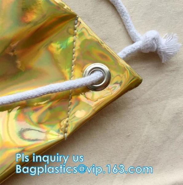 Drawstring Cosmetic Bag, Portable Toiletry Kit, Travel and Daily Cosmetic Storage Case, Lazy & Quick Pack Makeup Organiz