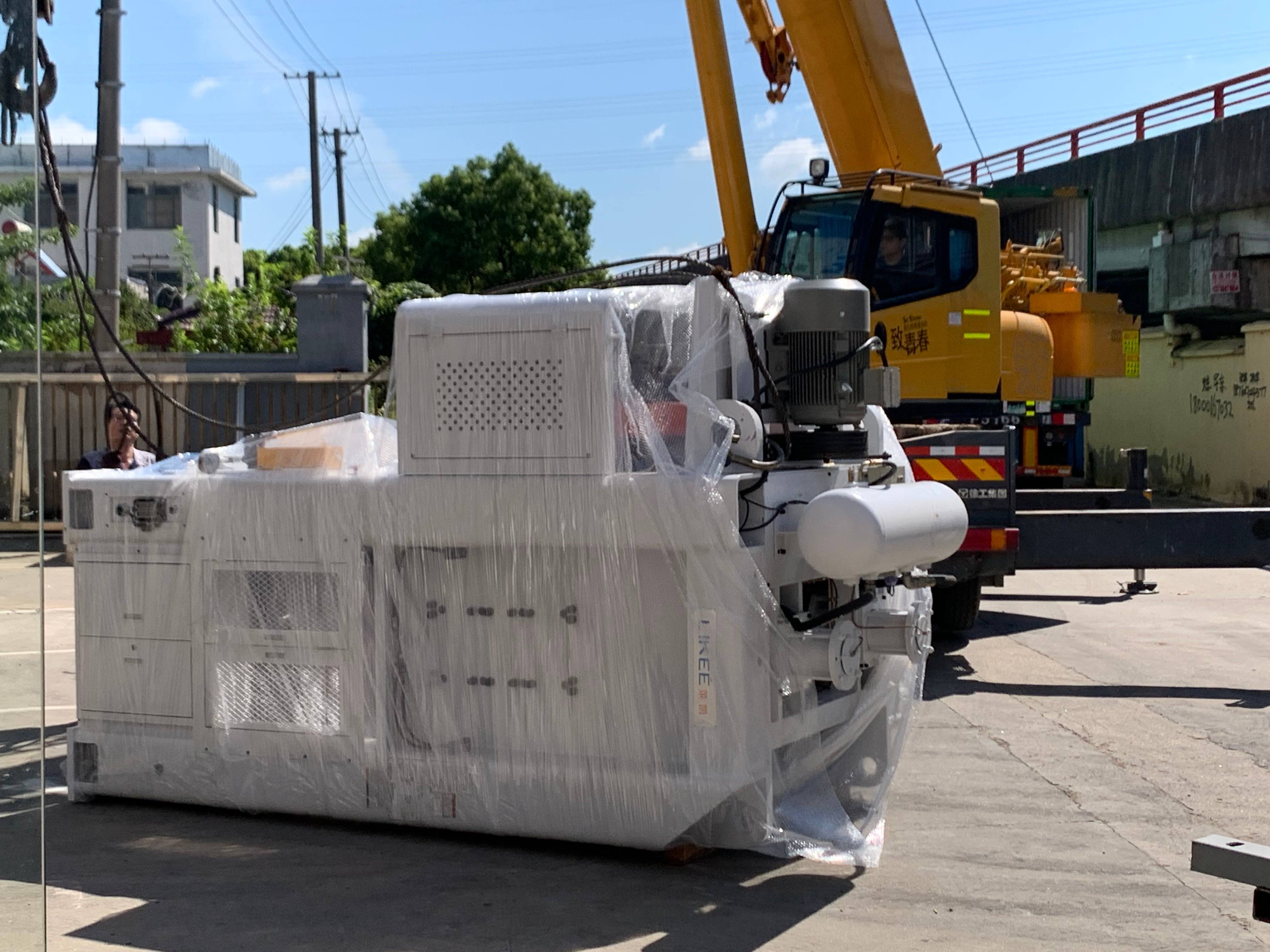 LK-T80 Aluminum Foil Making Machine Container H-Type Structure for Maximum Stability