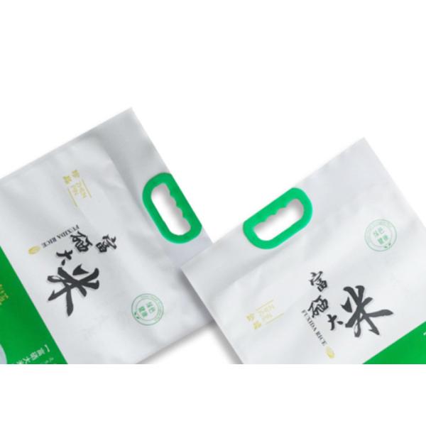 Красочные ручки полиэтиленового пакета качества еды/хозяйственная сумка носят ручку