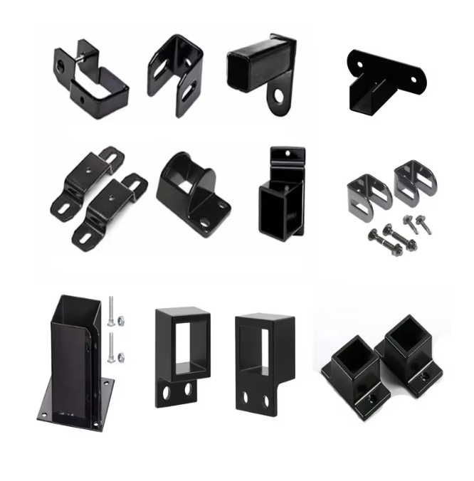 Workshop Steel Partition Wrought Iron Fence Powder Coated Fence