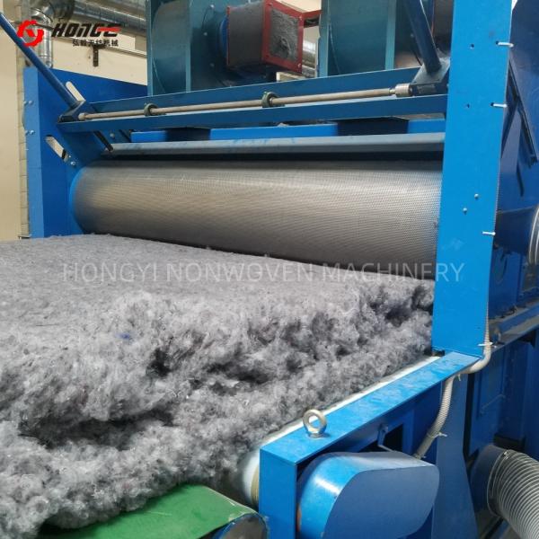 machine de fabrication de cardage non-tissée de 2500mm Airlaid capacité élevée
