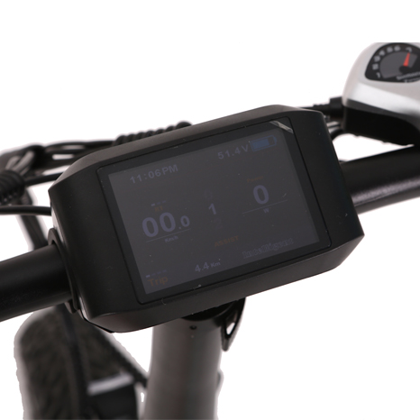 20-Inch*4.0 Foldable Fat Tire E-Bike with 48V 750W Electric Motor and End Folding Design