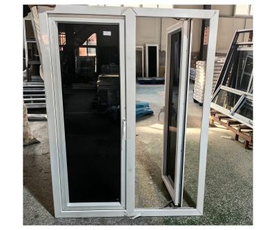 PVC Tilt And Turn Double Glazed Casement Impact Windows Hurricane Proof