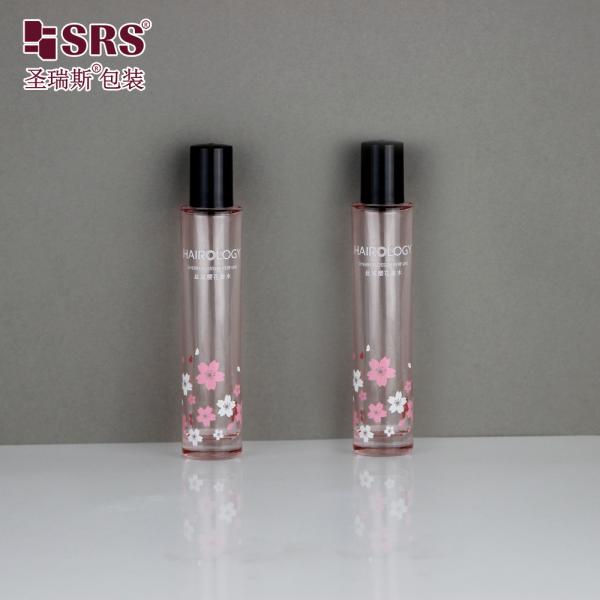 GB1-15ml Essential Oil Clear Glass Roll On Bottle with PP Plastic Screw Cap