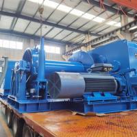 guincho de 700Kn Marine Electric Winch Anchor Windlass com dispositivo da liberação da emergência