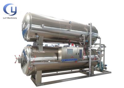 Máquina automática do esterilizador do alimento da pressão, esterilizador industrial da garrafa