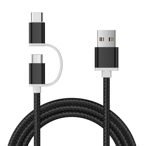 5V 2A 2 In 1 USB Data Transfer Cables