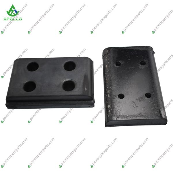 Lower Noise APOLLO Rubber Track Pad S700 PN 2390756 Paver Track Pads Fuel Efficiency