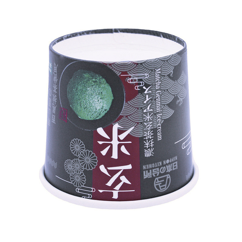 Слоение Compostable бумажного стаканчика мороженого десерта 12oz УЛЬТРАФИОЛЕТОВОЕ покрывая лоснистое