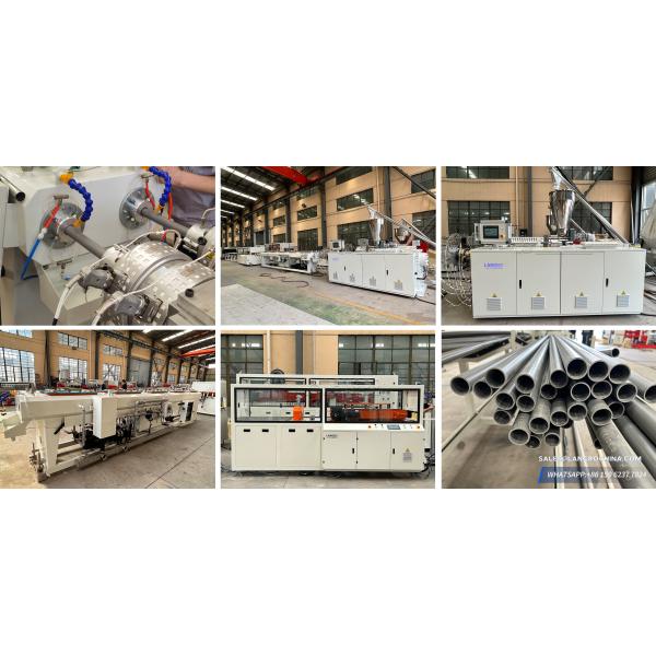 50-200mm PVC Pipe Extrusion Line / PVC Pipe Making Machine / PVC Pipe Production Line