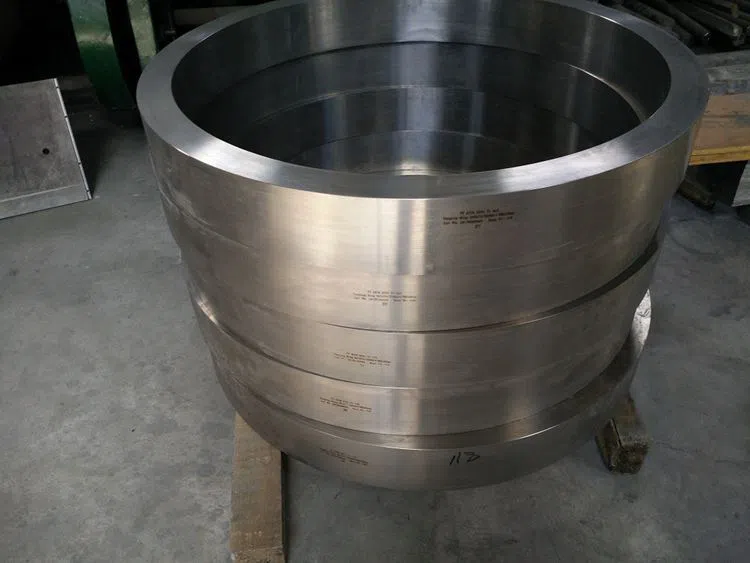 ASTM B381 Titanium Forging Ring For Chemical Industry
