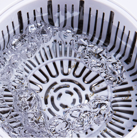 Том уборщика 180мл портативного небольшого светлого куба ультразвуковой зубоврачебный для контактных линзов