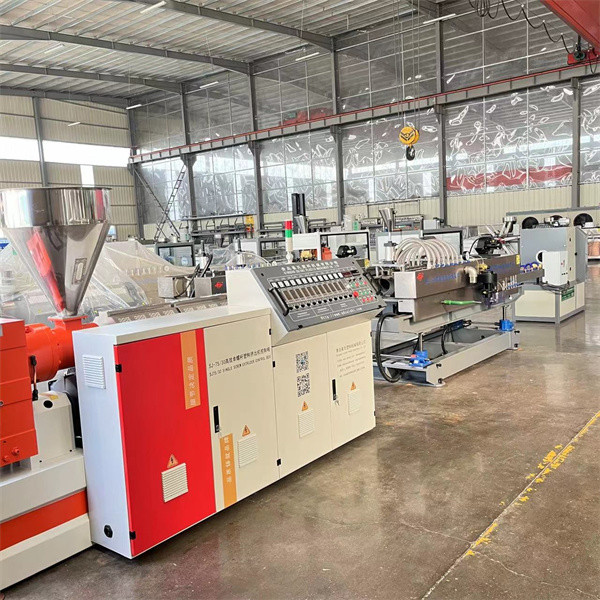 HDPE PE PP Flexible Corrugated Pipe Hose Tube Extrusion Making Machine for Wire Cable Conduit