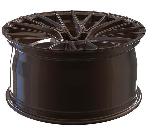 5x112 1 Piece Forged Wheels Custom Satin Bronze 19 20 21 22 23 Inches In BMW G07 X7