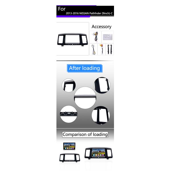 NISSAN Pathfnder Android Car Media Player 9 дюймовое мультимедийное автомобильное радио