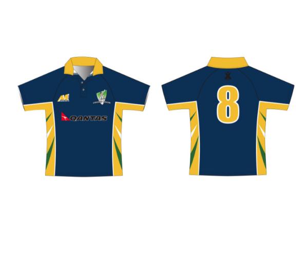 Combo Fully Sublimation Transfer Team Cricket Jersey Short Sleeve Custom Design
