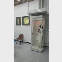 Elevadores de cápsula de dois andares Gen2 Life com botão de parada de emergência