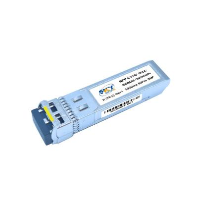 Module optique SFP+ laser EML refroidi CWDM 10G Jusqu'à une distance de 80 km
