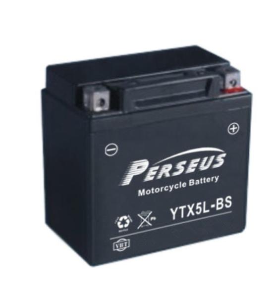 High Reliability 12v 4ah Motorcycle Battery Black Color