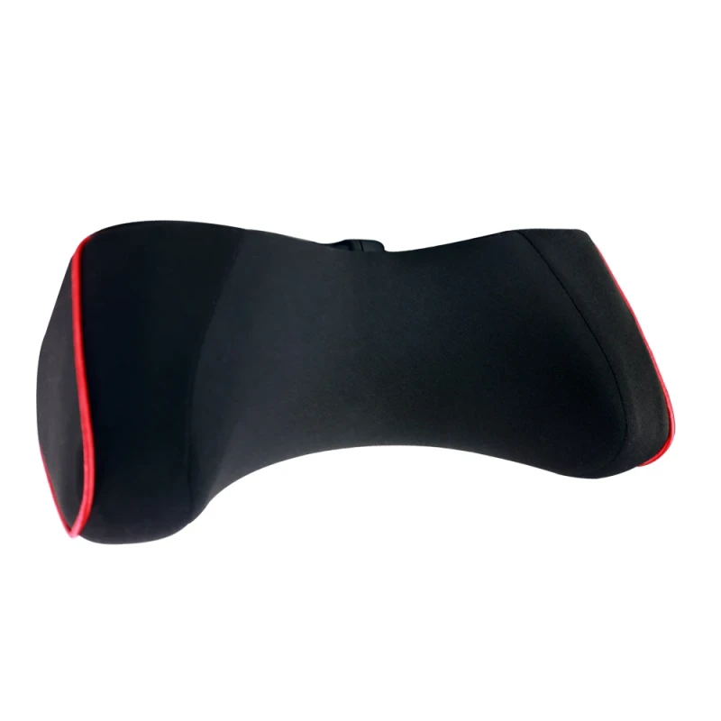 Square Memory Foam Lumbar Pillow Head Pillow Set for Anti-fatigue Back Support Cushion