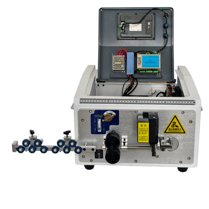High Output Cable Bending Machine 220V 350W Automatic Wire Stripping Machine For 0.5 - 6mm2 Cables