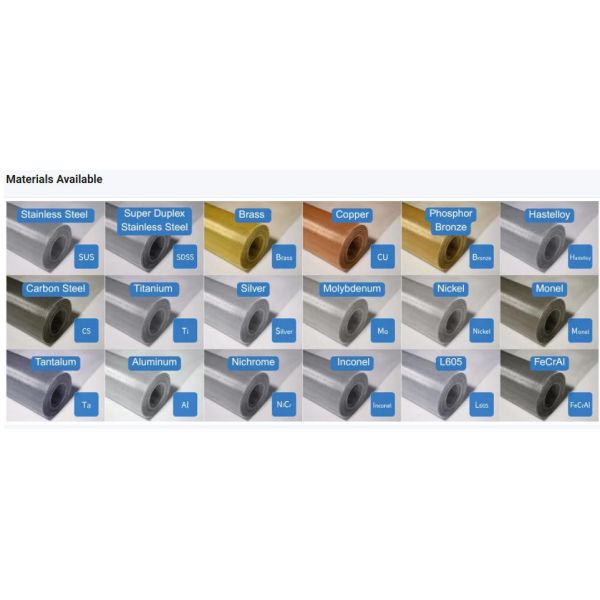 Low Carbon Steel Square Wire Mesh Netting for General Purpose Filter