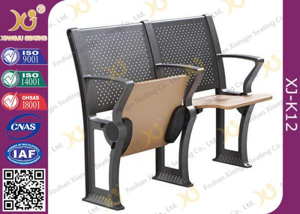 Custom Folded Seat Folding Student Desk Chair For School Lecture Room